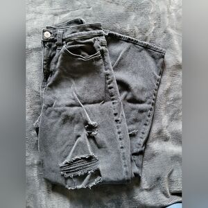 SO | Black 90's Wide Leg Jeans